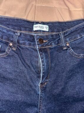 Women's Dark Blue Boot Cut Jeans